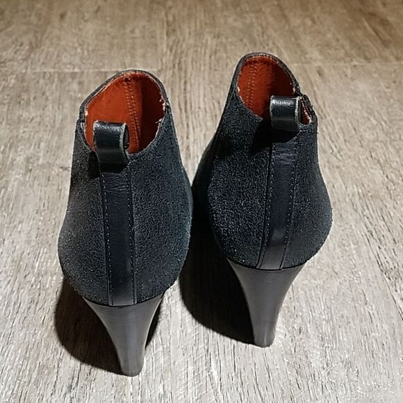 Rebecca Minkoff La Roux Glazed Black Booties 8 M - Picture 5 of 8